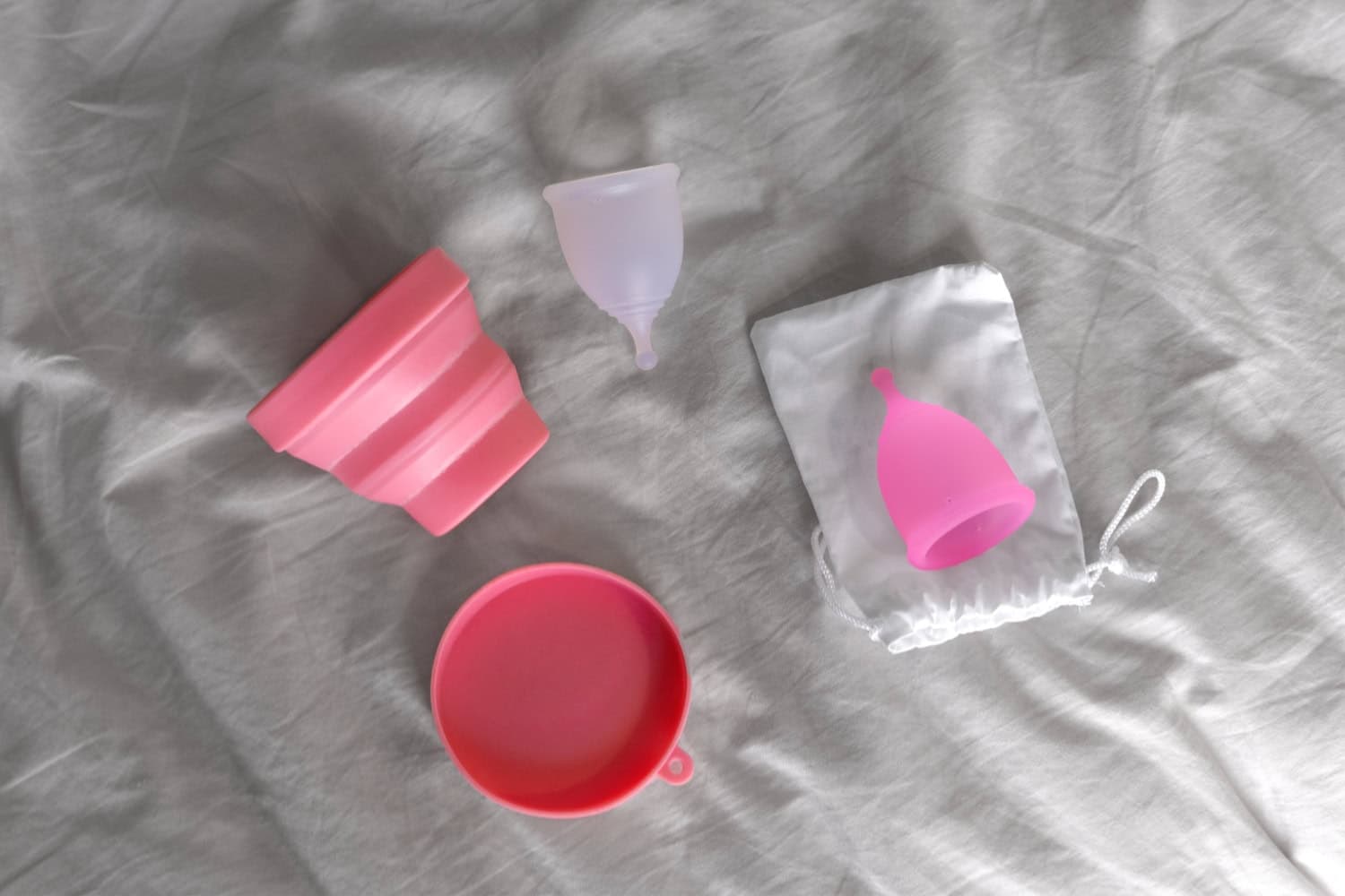 Údržba kalíšku na menstruaci