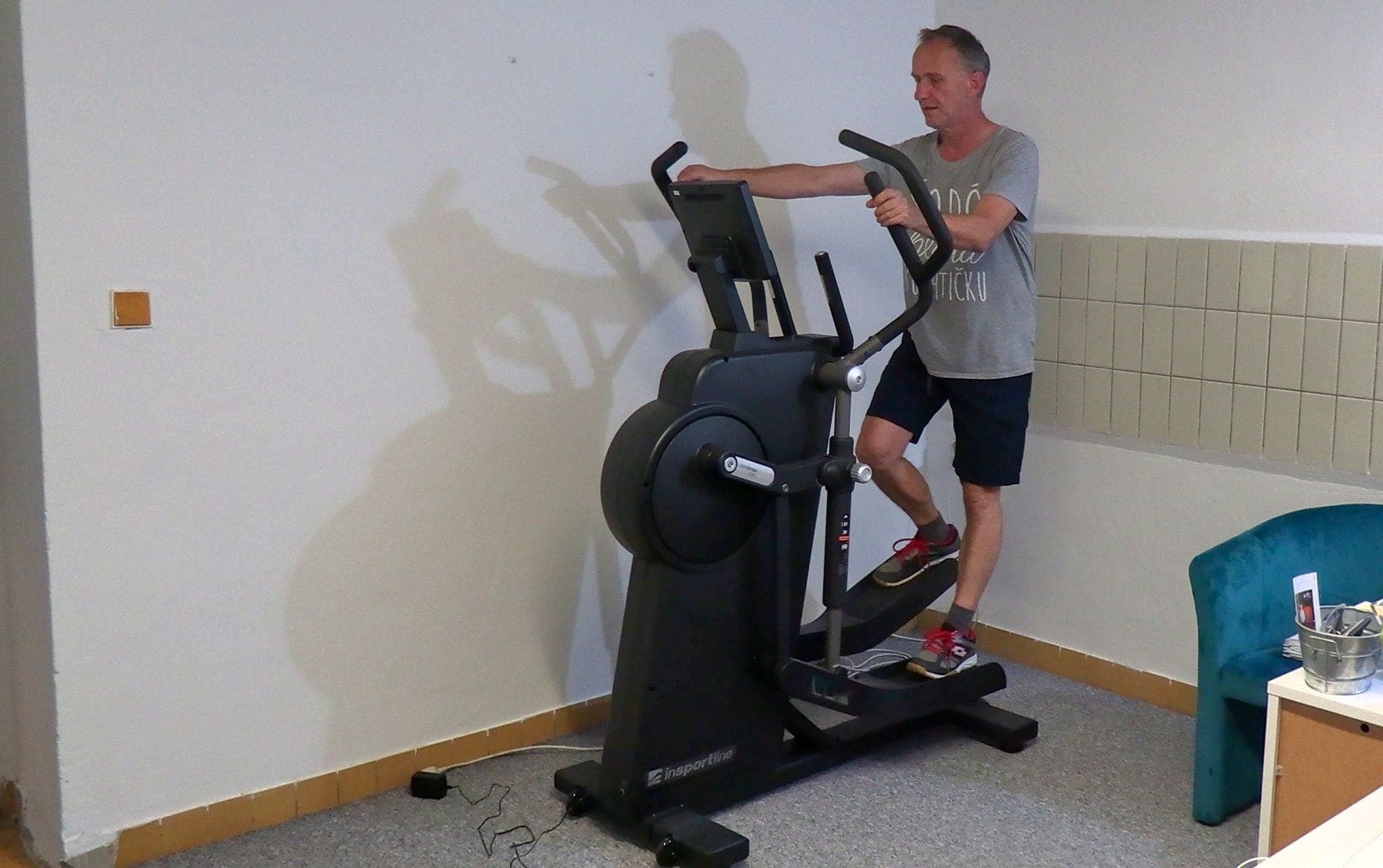 eliptický trenažér inSPORTline, Testado recenze