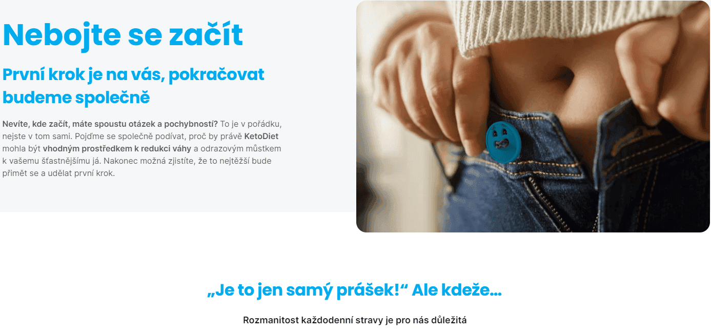 Nebojte se začít KetoDiet