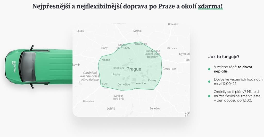 Nutrition Pro - doprava