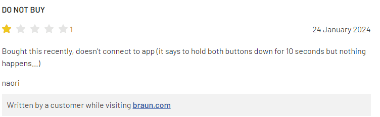 Braun Smart IPL Skin i expert zákazníci app