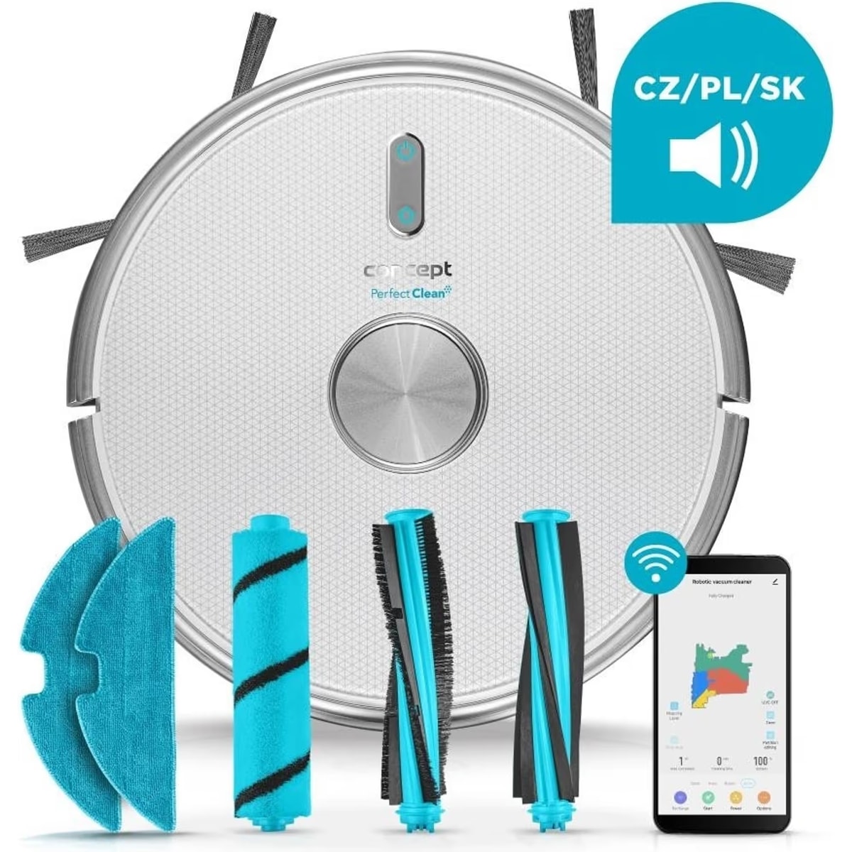Recenze robotického vysavače Concept VR3125