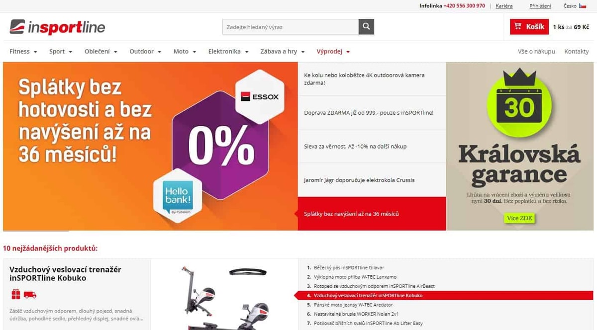 Insportline - e-shop