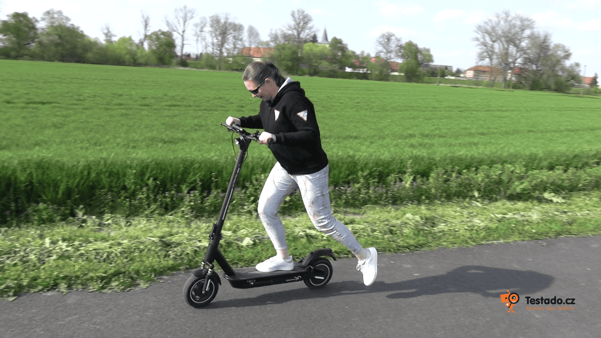 start koloběžky Lambreto Max recenze