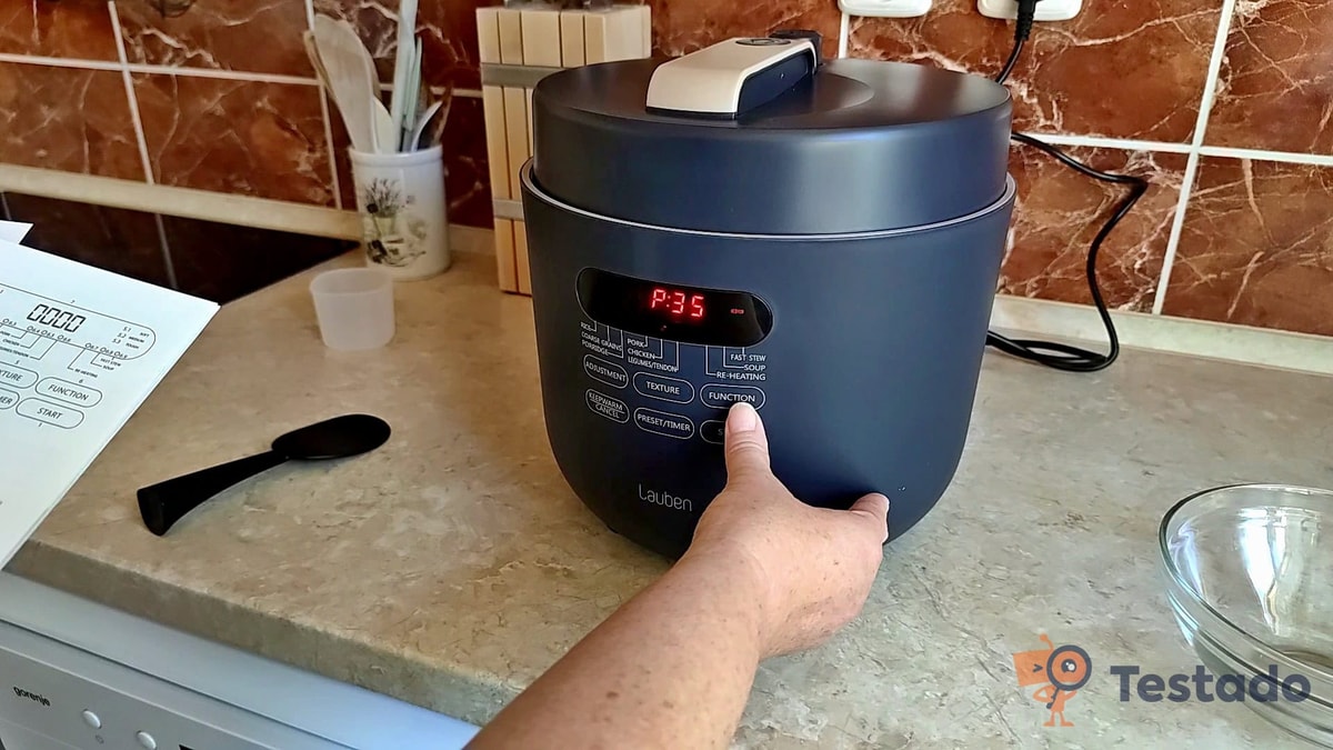 Hrnec Lauben Electrict Pressure Cooker 5000AT, recenze Testado