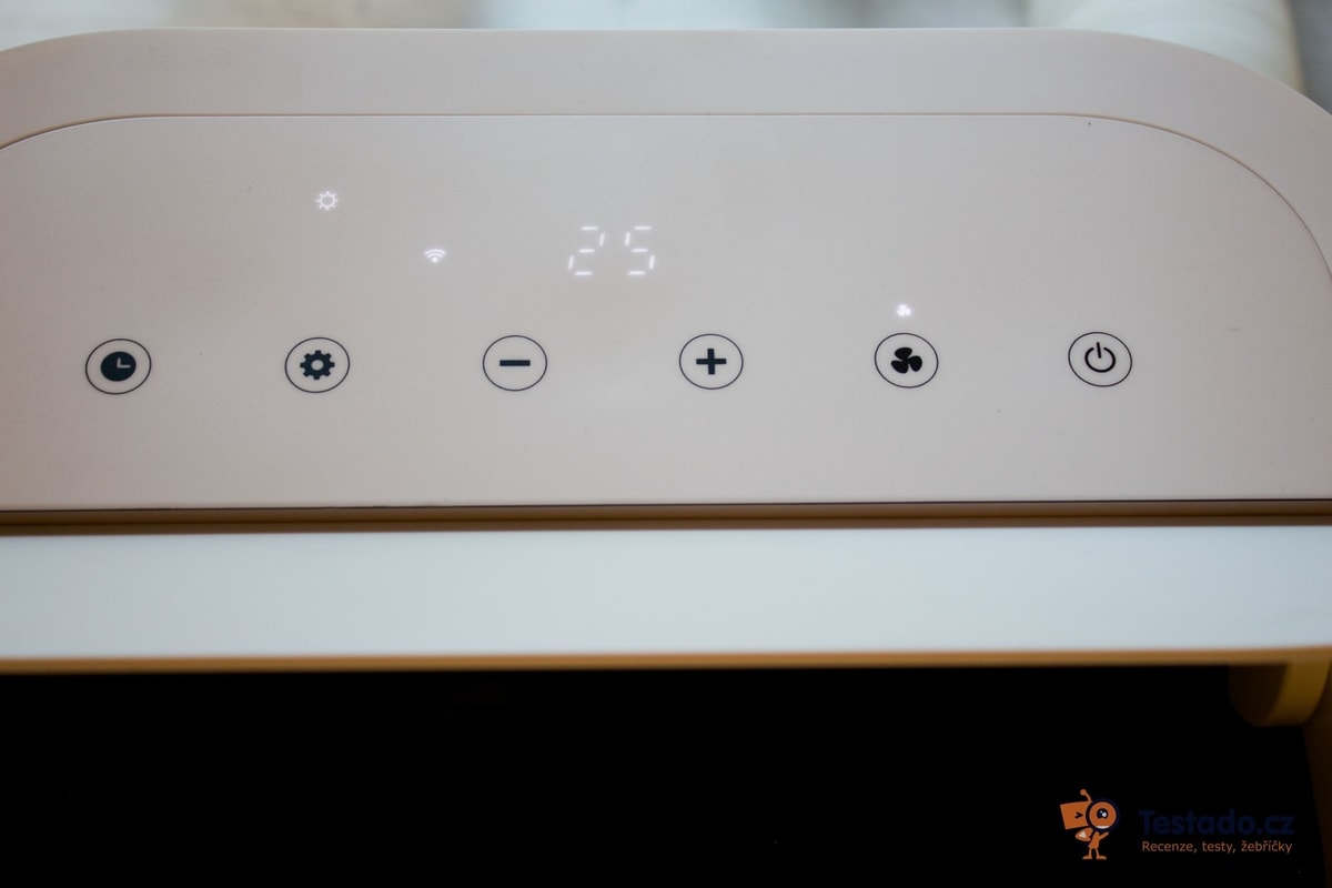 Kontrolky ovládací panel klimatizace Dolceclima