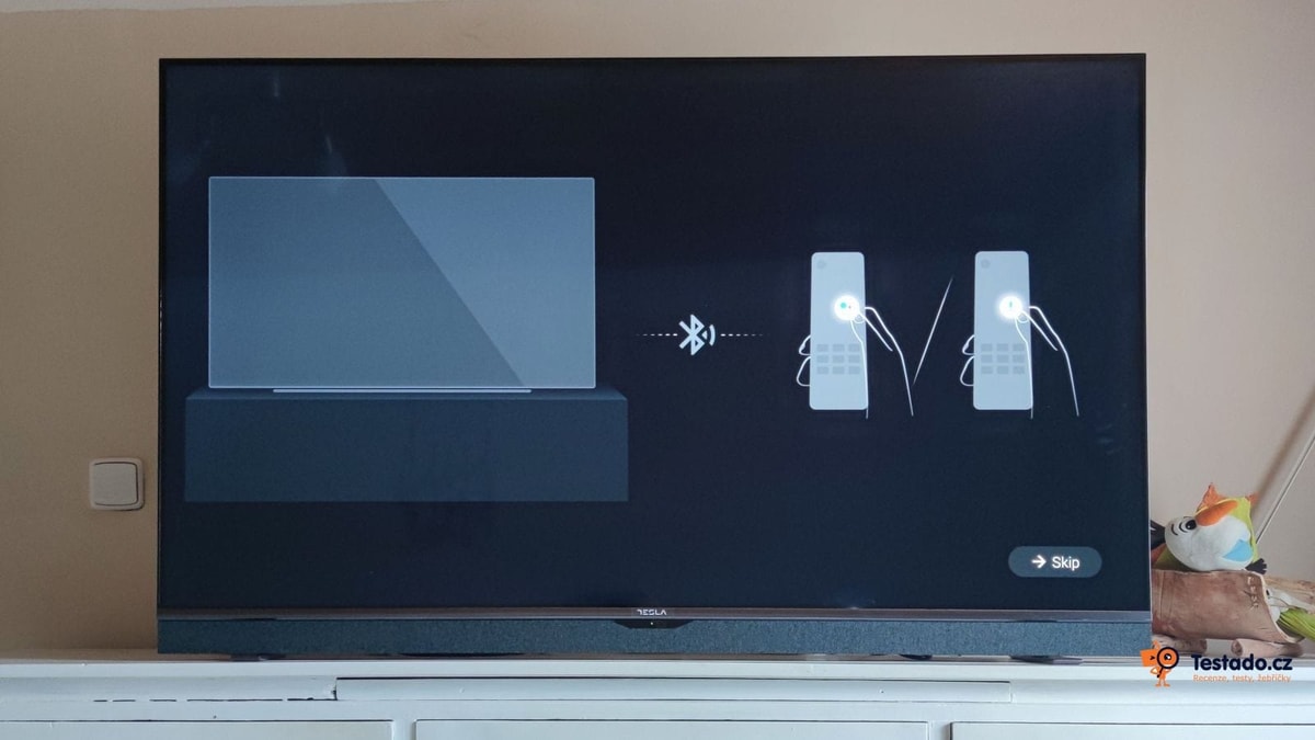nastavení televize tesla 55S906BUS recenze