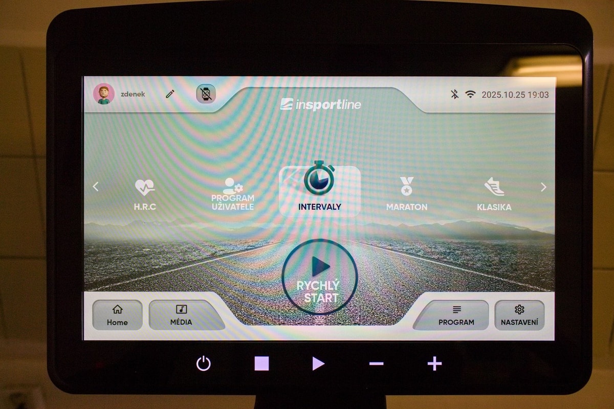 tréninkové programy inSPORTline ZenRun 120, recenze Testdado