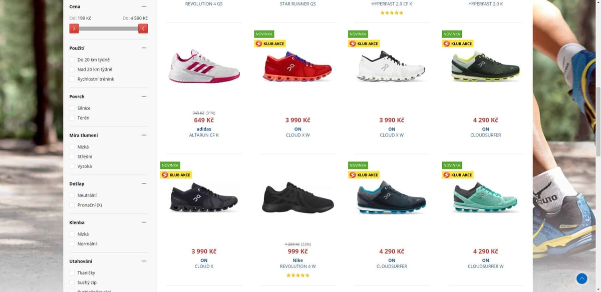 Sportisimo - Filtr
