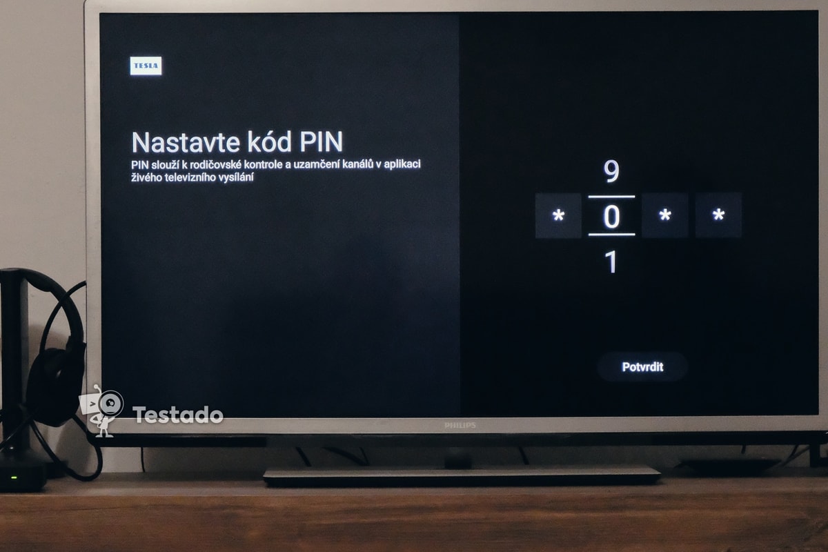 nastavení Tesla MediaBox XT850