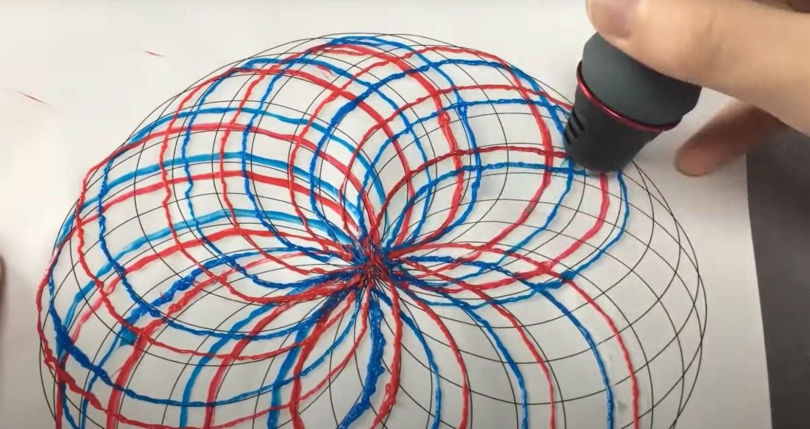 3d pero kreslení testado