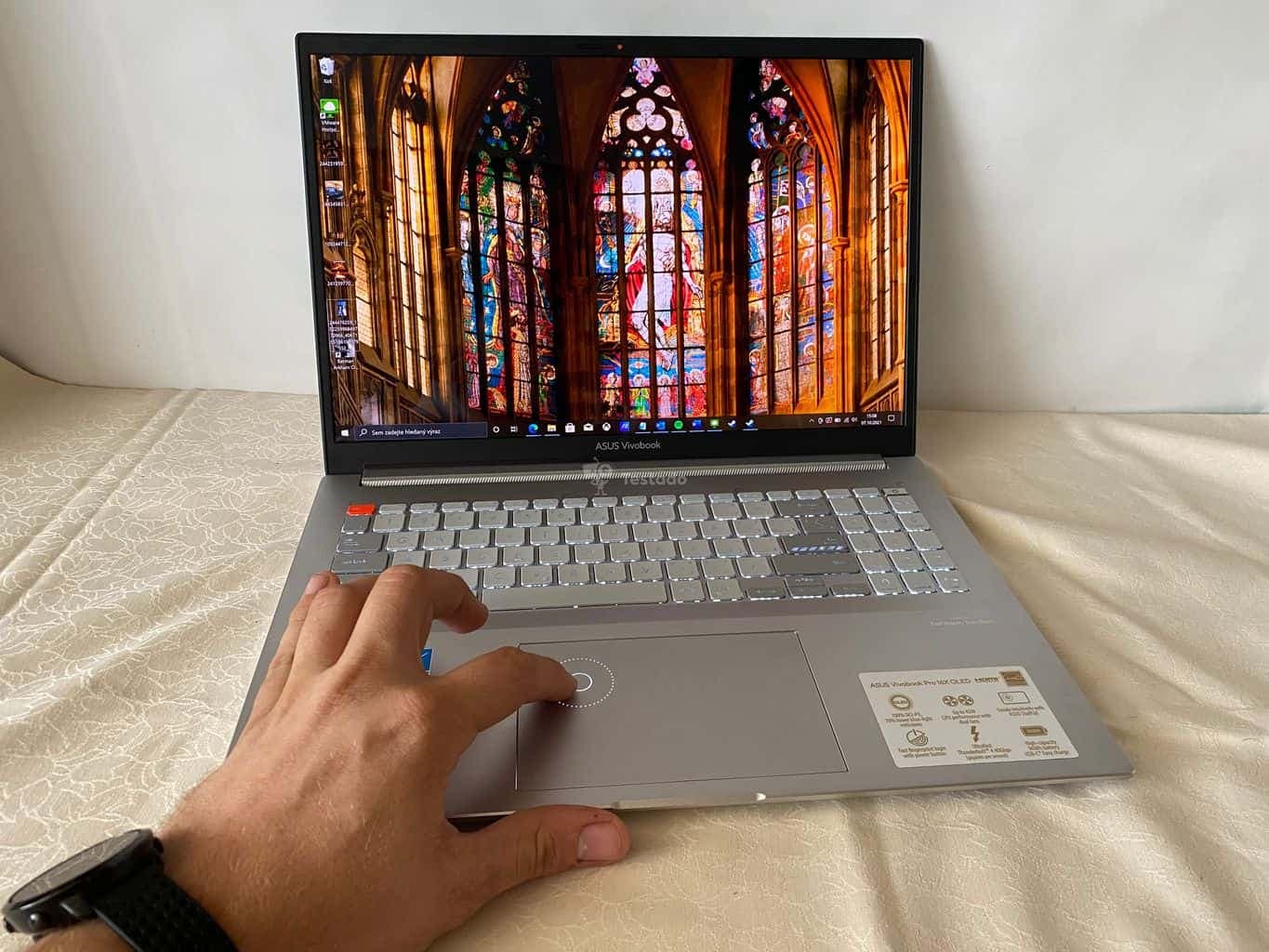 Vivobook Pro 16X OLED - test displeje