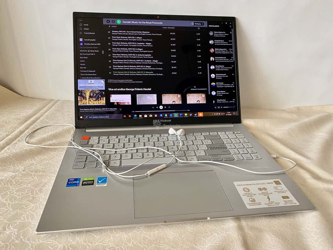 Asus Vivobook Pro 16X OLED recenze a hodnocení notebooku - test systému