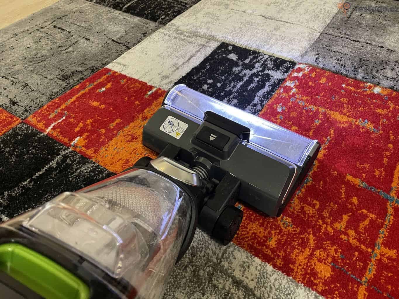 test Bissell CrossWave X7 Plus - kvalita vysávání