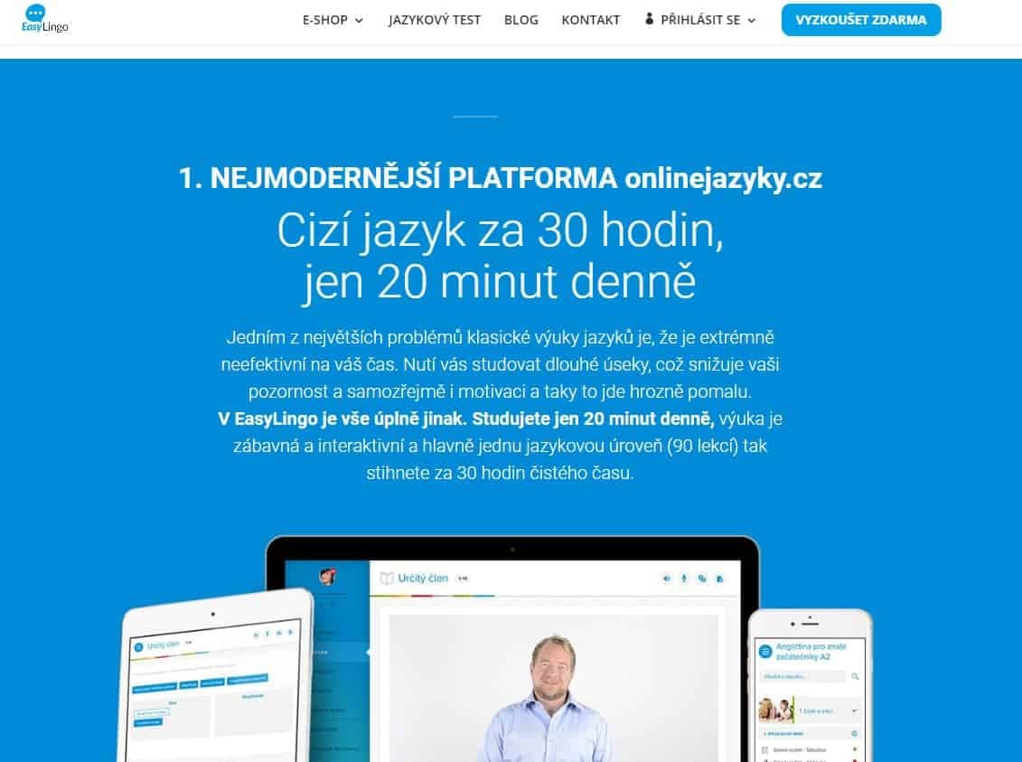 výuková platforma EasyLingo