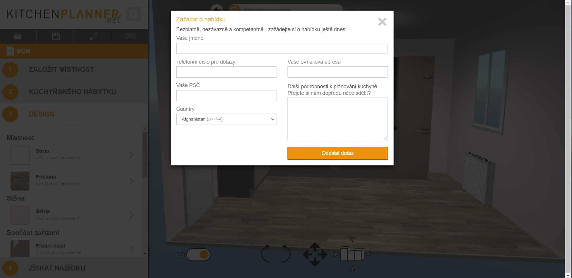 KitchenPlanner.net - online konfigurátor kuchyní recenze
