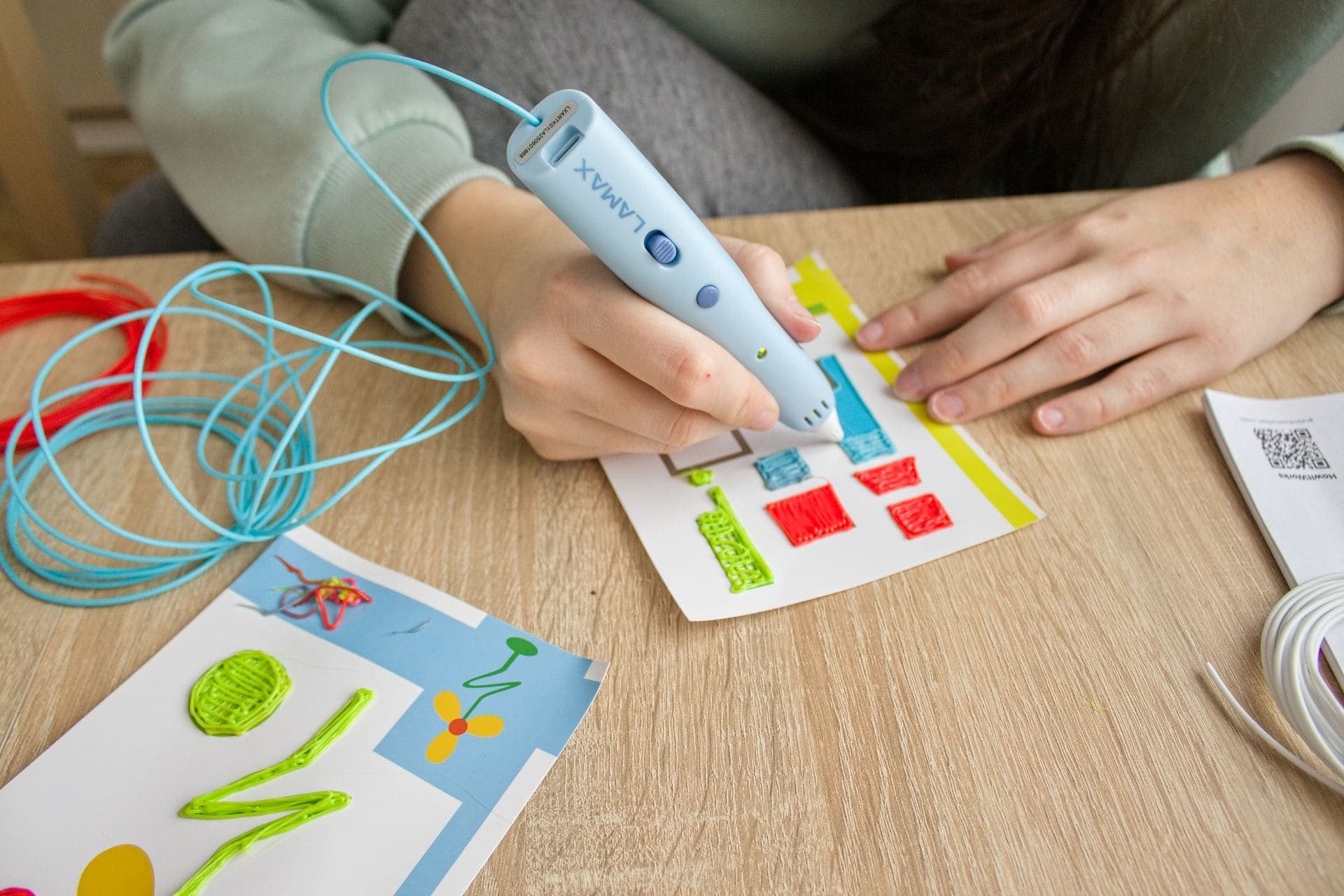 malování s 3D perem LAMAX ArtKid1 3D Blue, recenze Testado