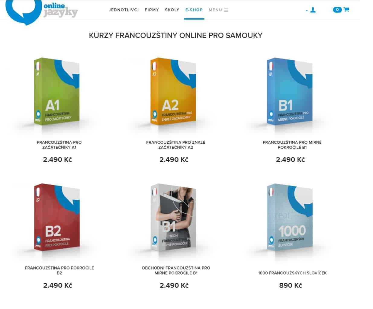 online kurzy francouzského jazyka s onlinejazyky