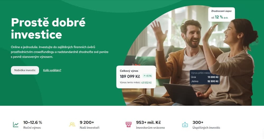 P2B investování s Fingood recenze