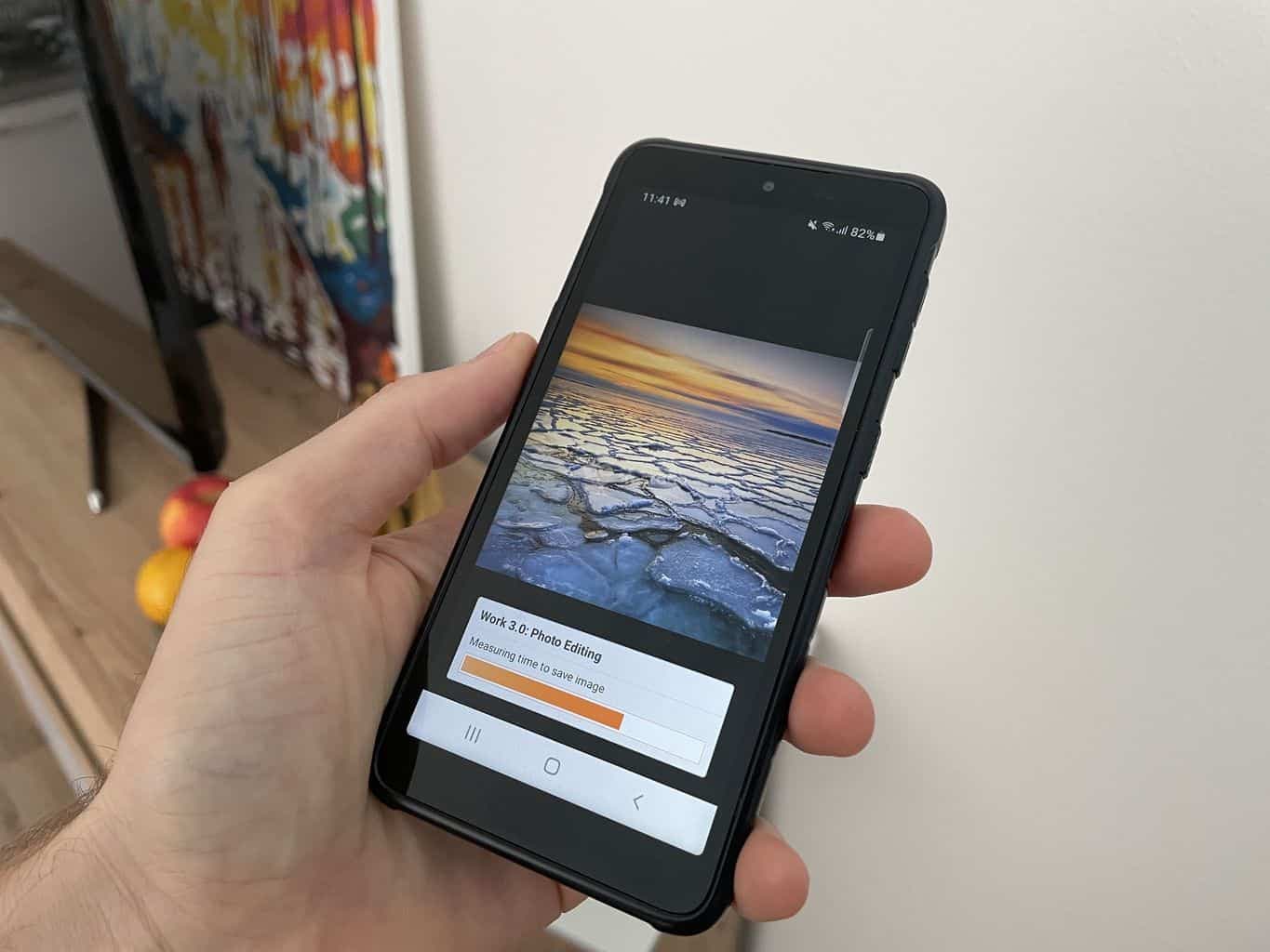 Samsung Galaxy XCover 5 test displeje