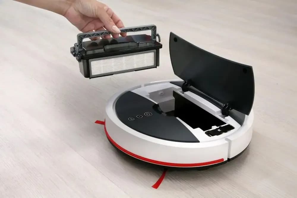 vysypání nádobky na smetí Vileda VR 102